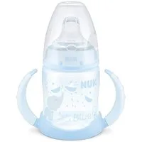 NUK Babyflasche NUK First Choice Trinklernbecher, Trinklernflasche 150ml boy