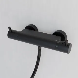 Steinberg Serie 100 Brausethermostat Aufputz, matt black, 100 3200 S 100 3200 S