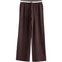 Next Jogginghose Jogginghose mit weitem Bein und Seitenstreifen (1-tlg)