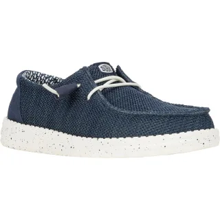 HEYDUDE Wendy Stretch Mesh Polyester Damen Navy Loafers