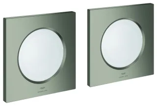 GROHE Lichtmodule Rainshower F-Series 36472 127 x 127mm pro Modul satin steel, 36472MS0 36472MS0