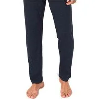 Normann Pyjama Normann Herren langarm Schlafanzug mit Frontprint in zeitloser Optik