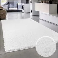 Carpet City Hochflor-Teppich Shaggi uni 500, rechteckig, Höhe: 30 mm, Läufer, Shaggy, Uni, Langflor, weich, Wohnzimmer, Schlafzimmer, Kinder