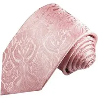 Paul Malone Krawatte Herren Hochzeitskrawatte barock - Mikrofaser - Bräutigam Breit (8cm), altrosa V366