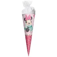 Roth Schultüte Disney Minnie Maus, 22 cm, rund, Tüllverschluss, Geschwistertüte