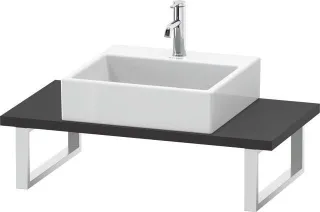 Duravit L-Cube Konsole Graphit Supermatt 800x480x30 mm - LC104C08080 LC104C08080