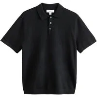 Next Polokragenpullover Essential Kurzärmeliges Poloshirt aus Strick (1-tlg)