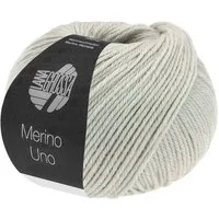 LANA GROSSA MERINO UNO Häkelwolle, 125 m (Extrafeine Merinowolle mit Superwash-Ausrüstung), 50 g
