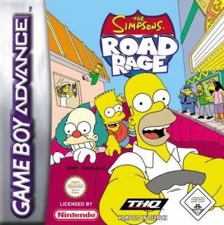 Simpsons - Road Rage [Game Boy Advance]
