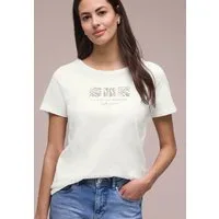 STREET ONE Kurzarmshirt Sommershirt mit Print