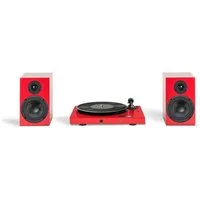 Pro-Ject Audio-System Pro-Ject Juke Box E1 Set - rot