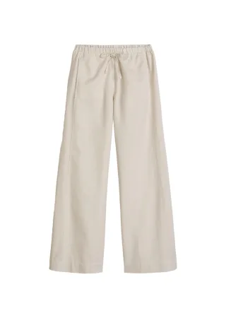 Marc OPolo Casual - Weite Hose grey silk - Gr. - 36
