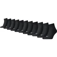 PUMA Sportsocken Puma Quarter Sportsocken Freizeitsocken im 11er-Pack mit eingesticktem Logo