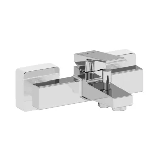 VitrA Minimax Square Einhebel-Wannenfüll- und Brausearmatur Aufputzmontage Chrom,A43520EXP A43520EXP
