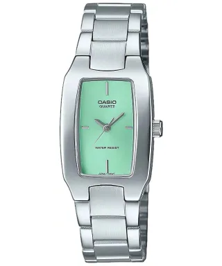 Casio Casio Collection Silber Damen Armbanduhr LTP-1165PA-3CEF