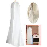 FELIXLEO Kleiderschutzhülle Kleidersack Anti-Staub Hochzeitskleid Displayschutzfolie Abdeckung (1 St)