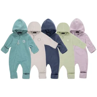 Höhenhorn Ibex Baby Fleece Overall Winter Herbst Strampler Kleinkind mit Kapuze 62 Beige