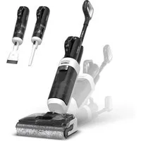 Tineco Nass-Trocken-Sauger FLOOR ONE Switch i5 Stretch, 85°C Heißluft-Trocknung, Handstaubsauger, 180 W, beutellos, Nass-Trocken-Sauger mit optionalem Handstaubsauger (inkl. Aufsätze)