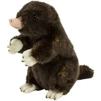 Teddys Rothenburg Kuscheltier Maulwurf braun 21 cm stehend Plüschtier Stofftier (Stoffmaulwurf, Plüschmaulwurf)