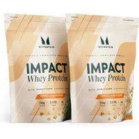 Impact Whey Protein - 1.92kg - 64Portionen - Vanille-Honig mit knusprigen Keksstückchen