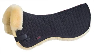 Sattelpad CH mit Lammfell ohne rand hinten/5100