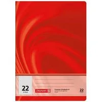 BRUNNEN Schulheft Vivendi, A4, kariert (Lineatur 22), 16 Blatt, ungelocht