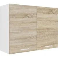 VCM Hängeschrank Küchenschrank B. 80 cm Hängeschrank Küche Esilo (1-St) VCM Hängeschrank Esilo 60x80x31 cm Holzwerkstoff