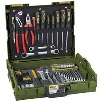 PROXXON INDUSTRIAL Werkzeugset Universal-Werkzeugkoffer in L-BOXX - 69 teilig, (69-tlg)