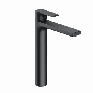 Kludi ZENTA SL Waschtischarmatur hoch mattschwarz, 482563965 482563965