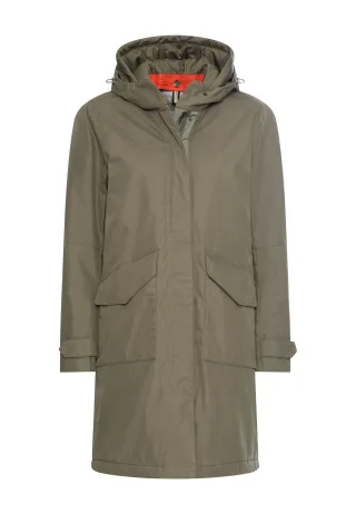 camel active - Wasserabweisender Parka mit 2-Wege Reißverschluss dark olive - Gr. - 46