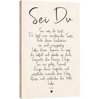 Posterlounge Wandbild Sei Du - ein Gedicht, Ohkimiko, erhältlich als Poster, Leinwandbild, Wandsticker oder Acrylglasbild