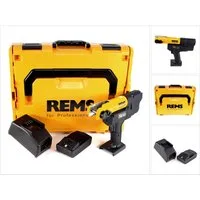 Rems Werkstattpresse Mini-Press ACC 22 V Akku Radialpresse mit Zwangsablauf in L-Boxx + 1