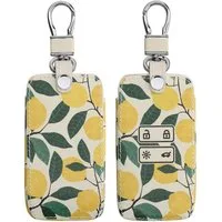 kwmobile Schlüsseltasche Renault Autoschlüssel Hülle (1-tlg), Kunstleder Schutzhülle Schlüsselhülle Cover