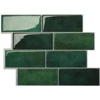 Minicloss Küchenrückwand selbstklebend Spritzschutz Küche 3d Wandpaneele 29.36 x 21.3cm, (1-tlg), Fliesenaufkleber