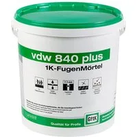 GftK Fugenmörtel VDW 840 Plus 1K Fugenmörtel, steingrau, 12,5 kg