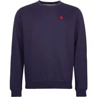 U.S. Polo Assn. Strickpullover Sweatshirt R-Neck Pullover (1-tlg)