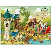 TaraCarpet Kinderteppich Fresh Kids Märchen, rechteckig, Höhe: 5 mm, Fresh Kids Märchenwelt Kinderzimmer Jugendzimmer 80x150 cm