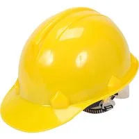 TRIZERATOP Sicherheitshelm Bauschutzhelm - DIN EN 397 - 6 Punkt, gelb (Bauschutzhelm - DIN EN 397 - 6 Punkt, gelb)