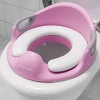 Navaris Baby-Toilettensitz Navaris Kinder Toilettensitz mit Griff und Spritzschutz