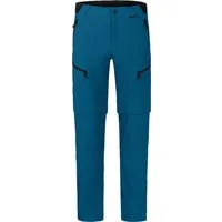 Bergson Outdoorhose LEBIKO Zipp-Off Herren Wanderhose, robust, elastisch, Normalgrößen, Saphir blau