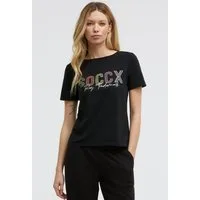 SOCCX Rundhalsshirt mit Necktape