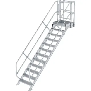 Munk Treppen-Modul Aluminium geriffelt - 632312