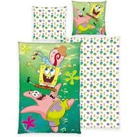 Sponge Bob Bettwäsche Sponge Bob, Renforcé, 2 teilig, Wendebettwäsche