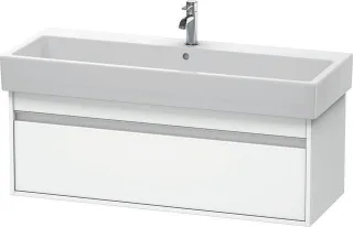 Duravit Ketho Waschtischunterbau wandhängend Weiß Matt 1150x440x410 mm - KT668901818 KT668901818