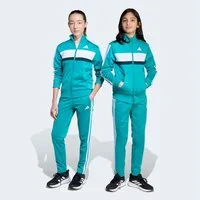 adidas Sportswear Trainingsanzug SEASONAL ESSENTIALS TIBERIO 3-STREIFEN TRICOT KIDS (2-tlg)