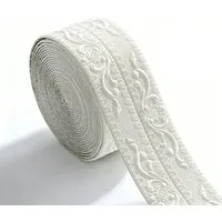 Agger Sockelleiste 10m*11cm selbstklebende Schaumstoffsockelleiste, L: 10 cm, H: 11 cm, 3D-Relief sockelleiste, wasserdichte Bordüre