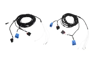 Original Kufatec Kabelsatz Kabelbaum Adapter Kabel Umrüstung LED Facelift Rückleuchten für VW Tiguan II AD1 + Allspace BW2