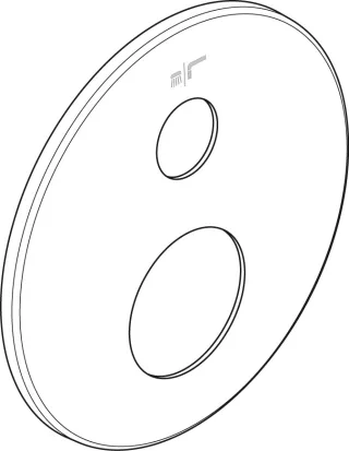 Ideal Standard JADO Rosette, d:163mm, für Bade- o. A861086AA