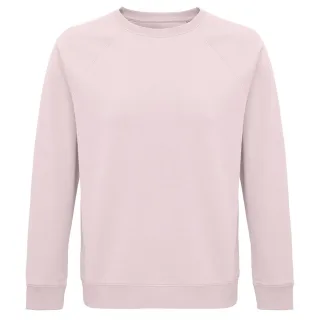 SOLS Unisex Erwachsene Space Organic Raglan Sweatshirt (blassrosa)