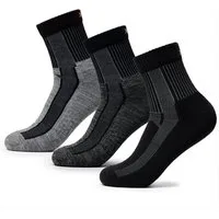 OCCULTO Wandersocken Damen & Herren Merino Wandersocken 3er Pack (Modell: Makalu) (3-Paar)
